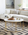 Geta White Coffee Table