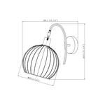 Laroya Traditional Beige Wall Sconces