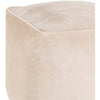 Tearia Taupe Pouf