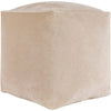 Tearia Taupe Pouf