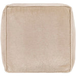 Tearia Taupe Pouf
