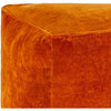 Tearia Rust Pouf