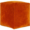 Tearia Rust Pouf