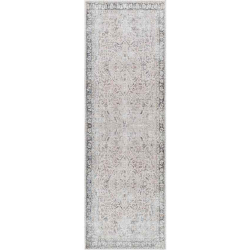 Sederick Traditional Blush Washable Area Rug