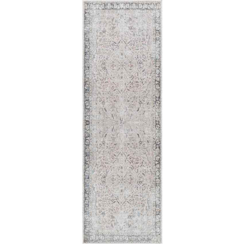 Sederick Traditional Blush Washable Area Rug