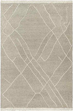 Trout Valley Global Medium Gray/Cream Area Rug