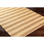 Larraine Modern Light Beige/Medium Brown Area Rug