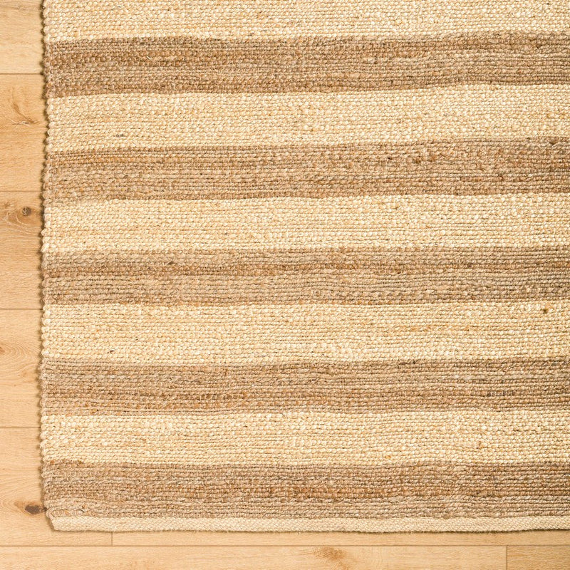 Larraine Modern Light Beige/Medium Brown Area Rug