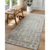 Stepfon Traditional Medium Gray Area Rug