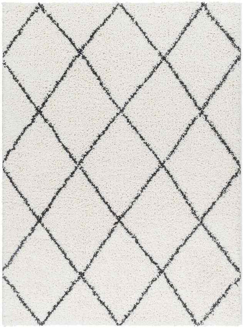 Erineo Modern Cream/Medium Gray Area Rug