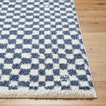 Emmitt Modern Dark Blue Area Rug