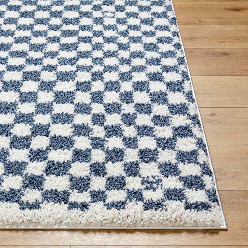 Emmitt Modern Dark Blue Area Rug