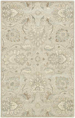 Lyon Traditional Pale Blue Area Rug