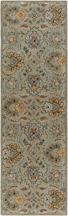 Lyon Traditional Medium Brown Area Rug
