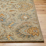 Lyon Traditional Medium Brown Area Rug