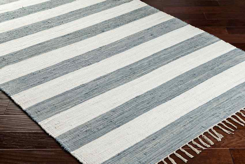 Kirby Modern Denim Area Rug