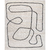 Yamira Modern Black/Light Beige Area Rug