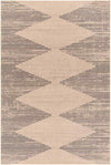 Kristianne Global Tan/Dark Gray Washable Area Rug