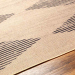 Kristianne Global Tan/Dark Gray Washable Area Rug