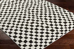 Ilea Modern Black/Ivory Area Rug