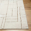 Sheritta Modern Ivory/Brown Area Rug