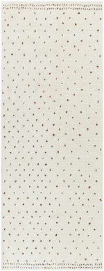 Monisha Modern Ivory/Brown Area Rug