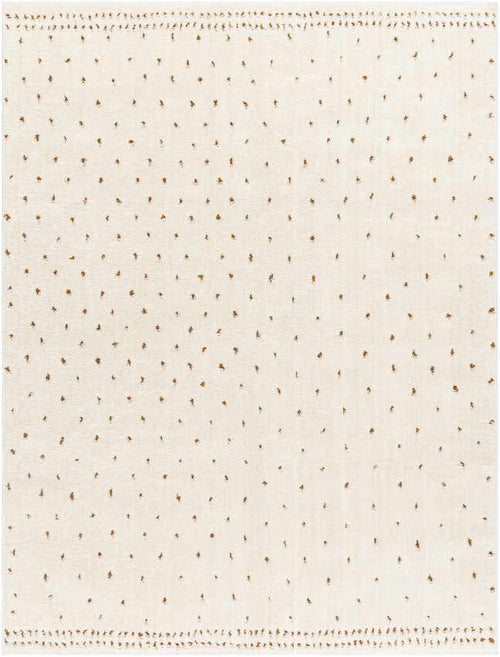 Monisha Modern Ivory/Brown Area Rug