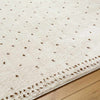Monisha Modern Ivory/Brown Area Rug