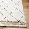 Josue Modern Ivory/Brown Area Rug