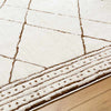 Josue Modern Ivory/Brown Area Rug