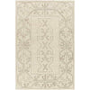 Mandeep Modern Light Beige/Medium Brown Area Rug