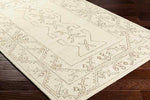 Mandeep Modern Light Beige/Medium Brown Area Rug