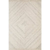 Montel Modern Ivory/Medium Brown Area Rug