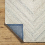Montel Modern Ivory/Medium Brown Area Rug