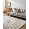 Kashena Modern Ivory/Medium Brown Area Rug