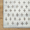 Kashena Modern Ivory/Medium Brown Area Rug