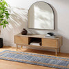 Dempsey Modern Tan/Light Blue Area Rug
