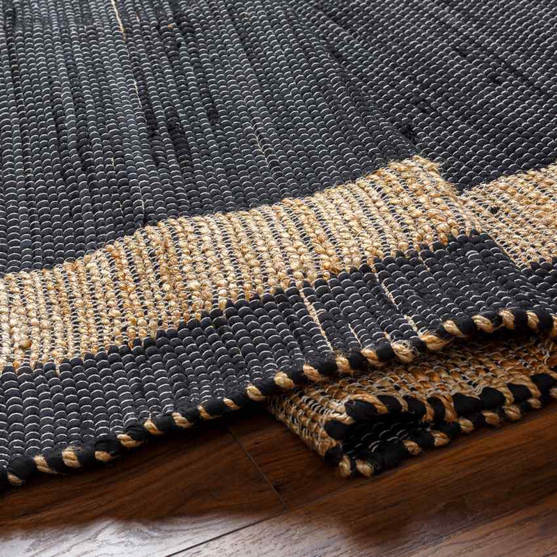 Dempsey Modern Black/Tan Area Rug