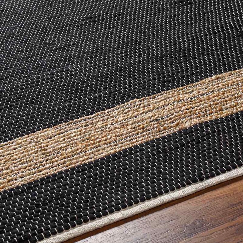 Dempsey Modern Black/Tan Area Rug