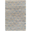 Diandria Modern Tan/Dark Blue Area Rug