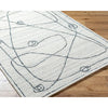 Kiki Modern Ivory/Light Slate Area Rug