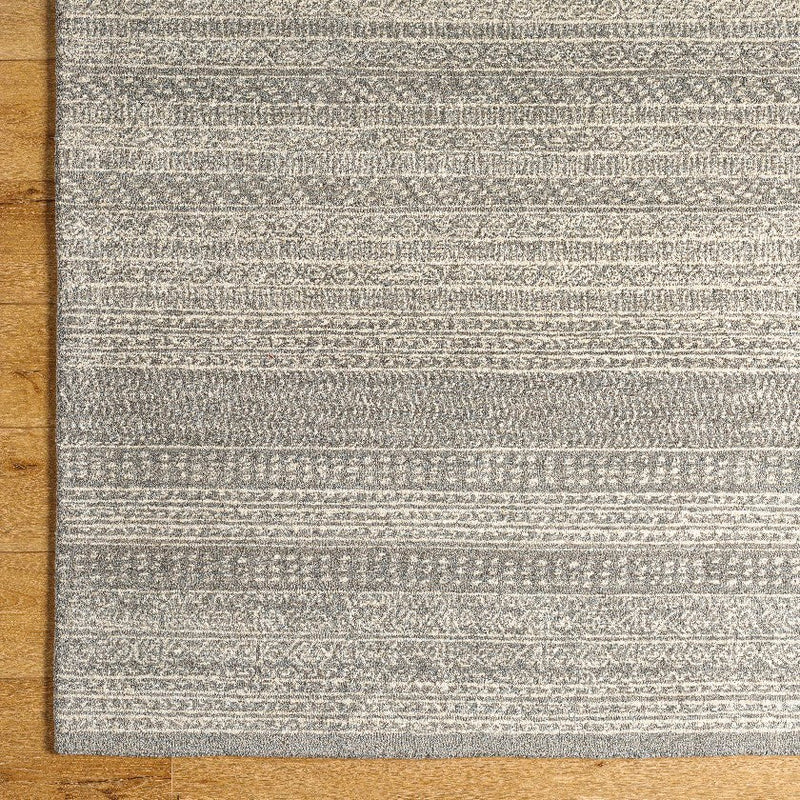 Melun Global Charcoal/Oatmeal Area Rug