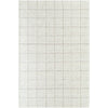 Ishaq Solid and Border Ivory Area Rug