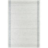 Janmichael Solid and Border Gray/Ivory Area Rug