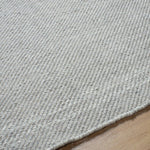 Janmichael Solid and Border Gray/Black Area Rug