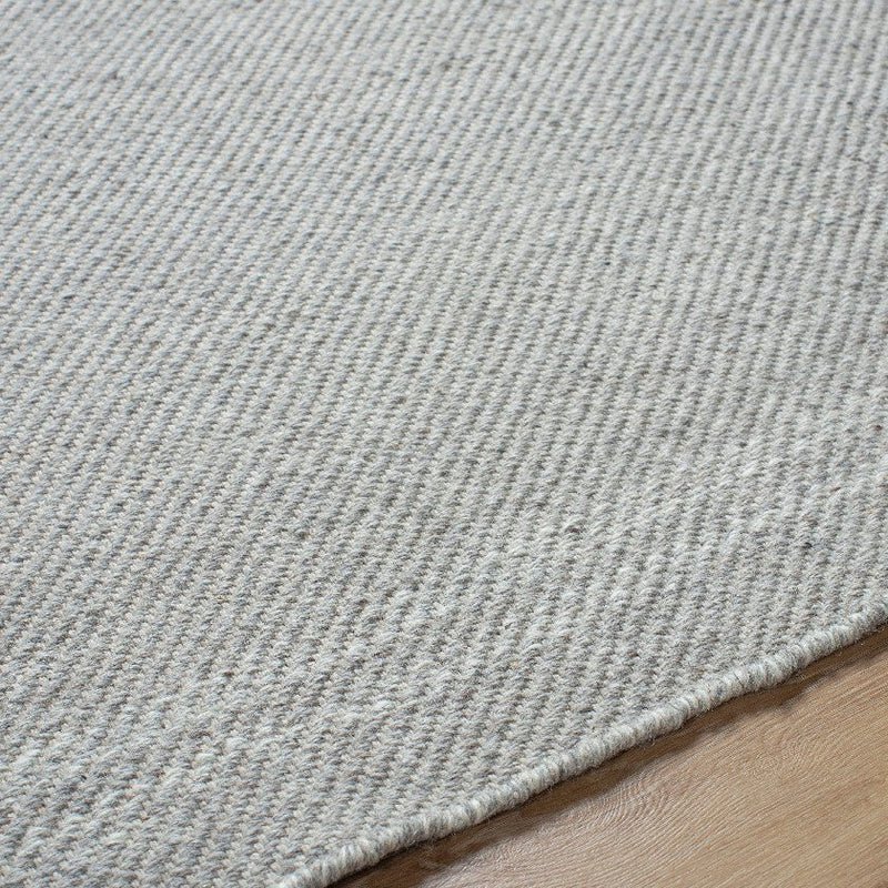 Janmichael Solid and Border Gray/Black Area Rug