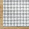 Jamaris Solid and Border Ivory Area Rug