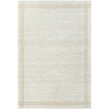 Janmichael Solid and Border Ivory Area Rug