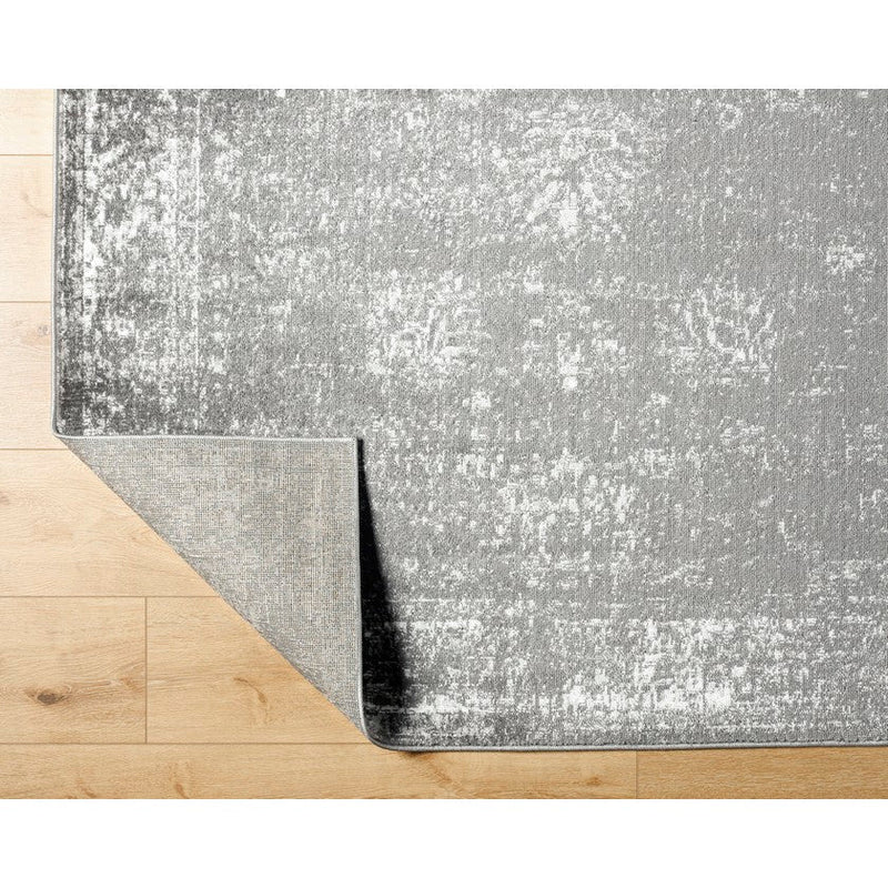 Yevette Traditional Dark Gray Area Rug