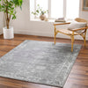 Yevette Traditional Dark Gray Area Rug